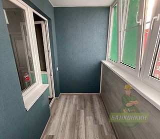Ремонт и отделка балкона в поселке Знаменском